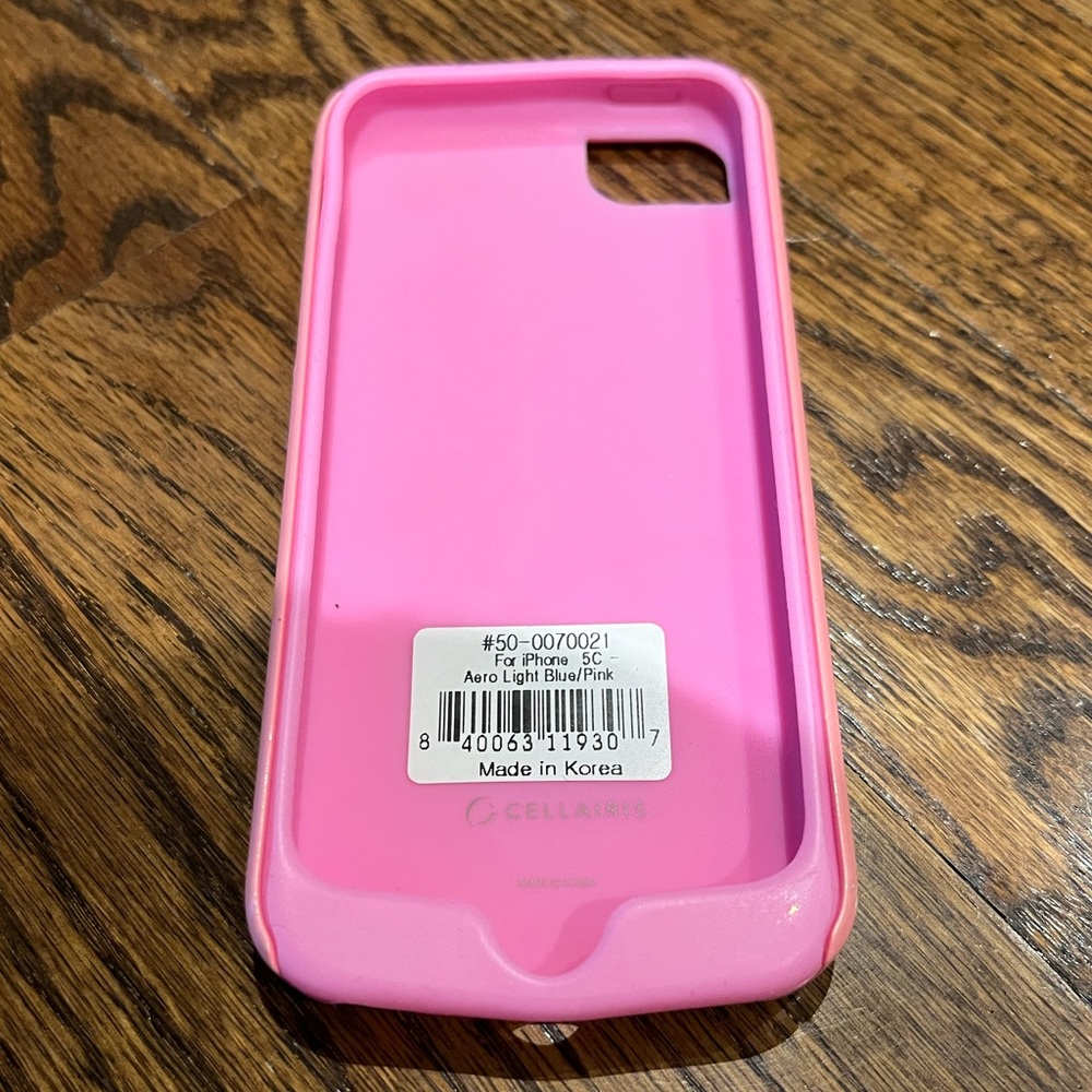 Pink iPhone 5C case